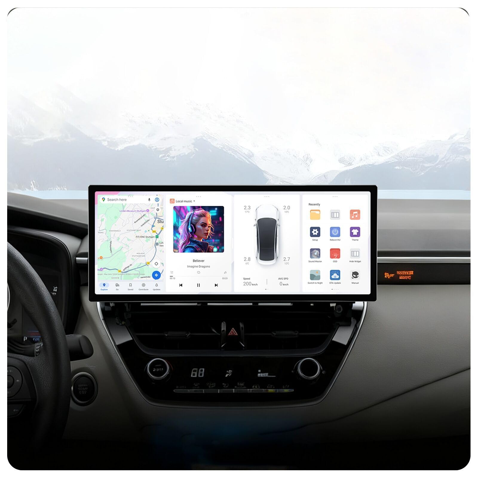 Amazon.com: MekedeTech DUDUAUTO DUDU7 Android Radio for Toyota